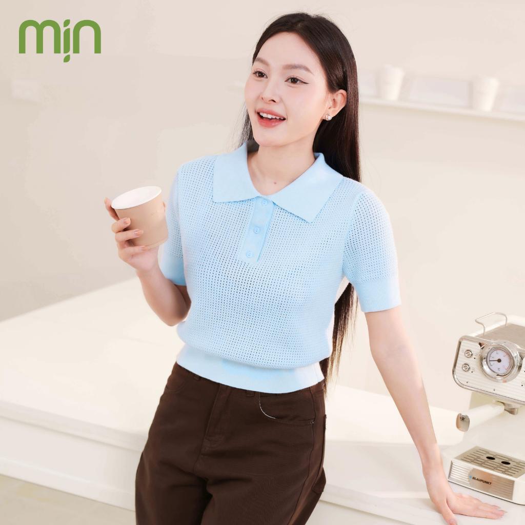 Áo Len Polo Nữ Dệt Lưới Cao Cấp PL06 MỊN Cổ Bẻ Thanh lịch, Form Ôm Nhẹ Dễ Phối Đồ, Phong Cách Hàn Quốc