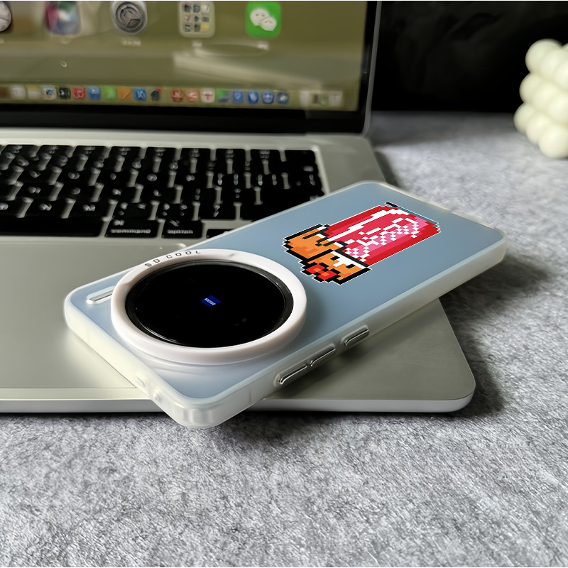Ốp Điện Thoại Coke Cat Micro Matte Cho Vivo X300 Pro X200 Ultra X200 Pro X100S Pro V60 V50 V40 Vỏ Vivo Chống Sốc