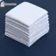 Cheenm 6 / 12 Chiếc Khăn Tay Nam Trắng Nguyên Chất Khăn Tay Nữ Trơn Khăn Tay Cotton Nguyên Chất Khăn Tay Flap Thi Sĩ Quần Khăn Viền VN