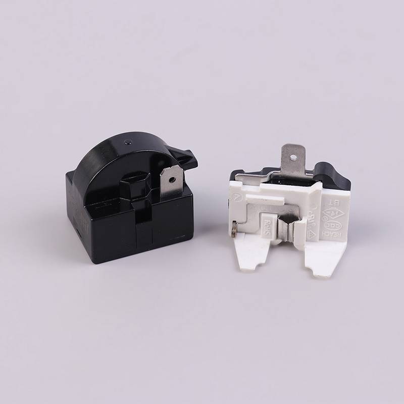 < WHPHous-t > 2 CÁI QP2-4.7 Rơle khởi động PTC 1 chân Rơle khởi động tủ lạnh và 6750C-0005P Bảo vệ quá tải tủ lạnh Đẹp