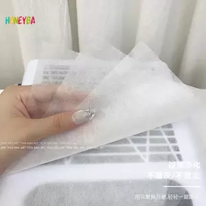 < Honeyba > 100 Chiếc Nail Art Dust Collector Giấy Lọc Làm Móng Tay Phụ Kiện Máy Chống Bụi Thay Thế Nail Art Máy Hút Bụi Giấy Lọc Đẹp