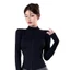 Tấm chắn UV Nữ Cổ đứng Yoga Áo khoác ngoài Slim Chống tiếp xúc thoáng khí để mặc ngoài trời hàng ngày