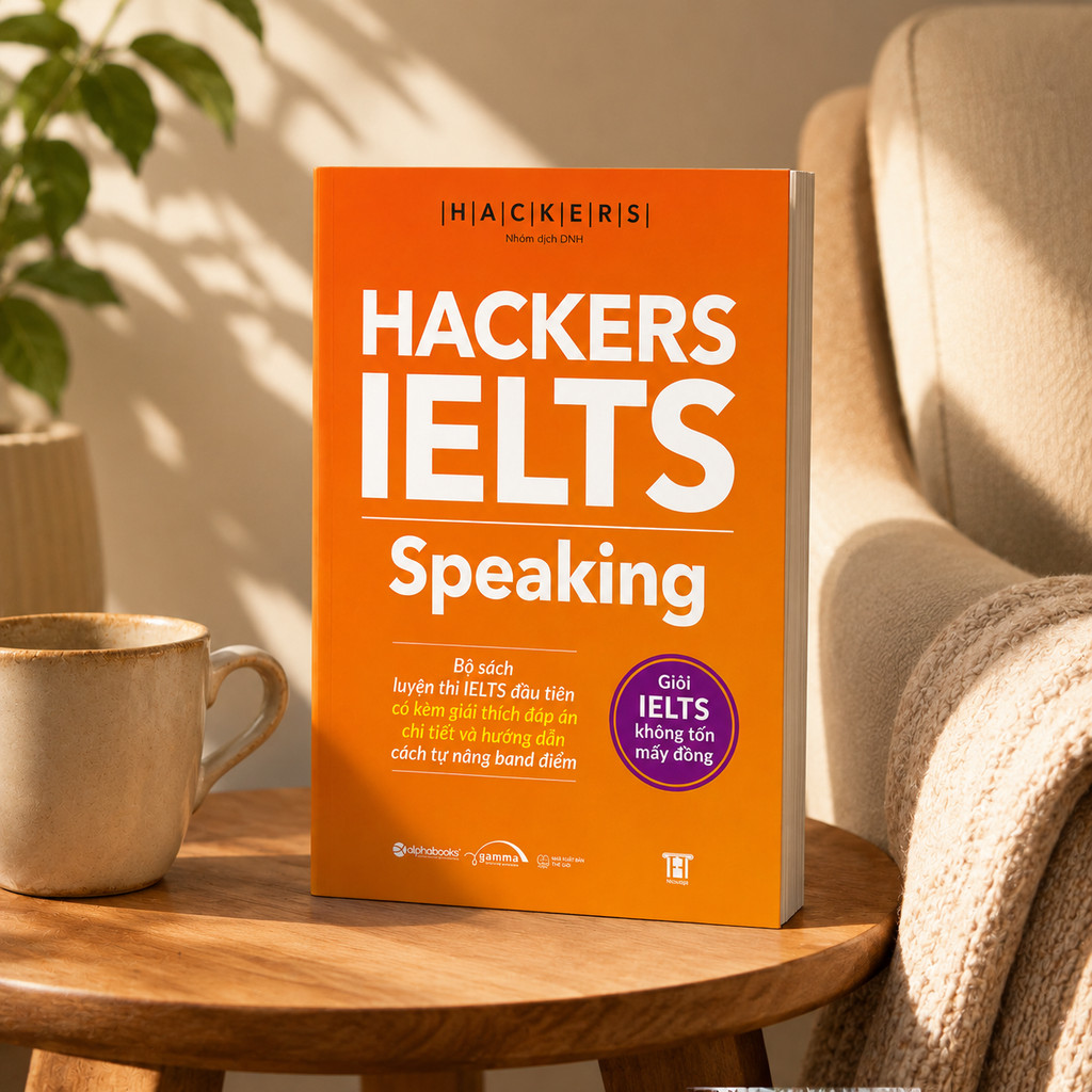 Sách - Hackers IELTS Speaking (Kèm lời giải và đáp án chi tiết) (Gamma Books)