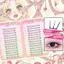 Lông mi tự dính JRP Wispy 8MM Cụm mi dán sẵn Không cần keo Dễ dàng áp dụng cho du lịch và JRP