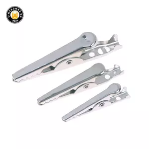 {TB & Bag} 50 Kẹp cá sấu mini Kẹp cá sấu kim loại bạc mini 28mm 35mm 45mm để kiểm tra điện để kiểm tra pin.