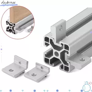 Giá đỡ góc DAYBREAK, Phụ kiện cấu hình nhôm cường độ cao DIY, Đầu nối hỗ trợ ổn định bền bỉ Giá đỡ kệ phần cứng