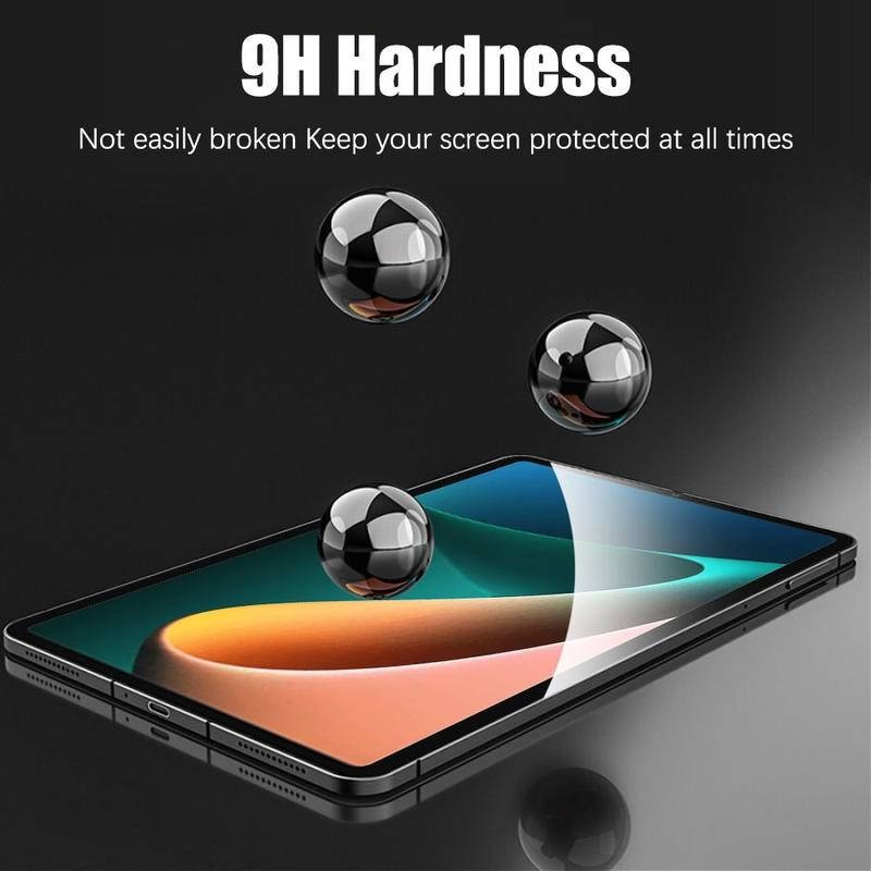 1-2 Chiếc HD Kính Cường Lực Cho Samsung Galaxy Tab A7 A8 A9 A9 + A11 A11 + Lite Cho Active4 Active5 Pro Matte Kính Cường Lực Bảo Vệ Màn Hình Chống Trầy Xước Phim HD