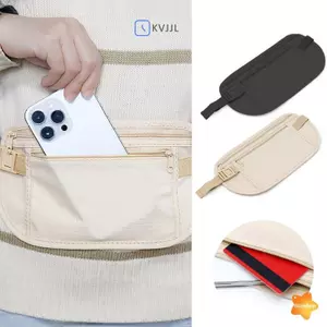 Túi thắt lưng du lịch vô hình Túi đeo chéo cho hộ chiếu Túi thắt lưng tiền Túi bảo mật ẩn Quà tặng Túi du lịch Ngực Pa Tiền mới