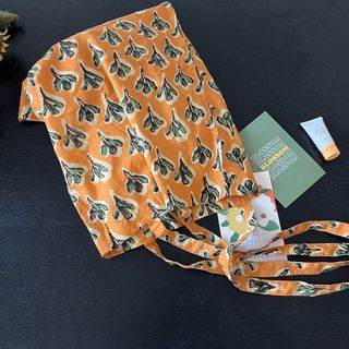 Túi vải Cotton nhuộm truyền thống Túi bảo vệ môi trường Phiên bản Hàn Quốc Túi đeo vai phù hợp đơn giản để