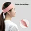 Băng đô thể thao PYCOU, Băng đô Nylon chống trượt, Băng đô nữ thấm mồ hôi thời trang