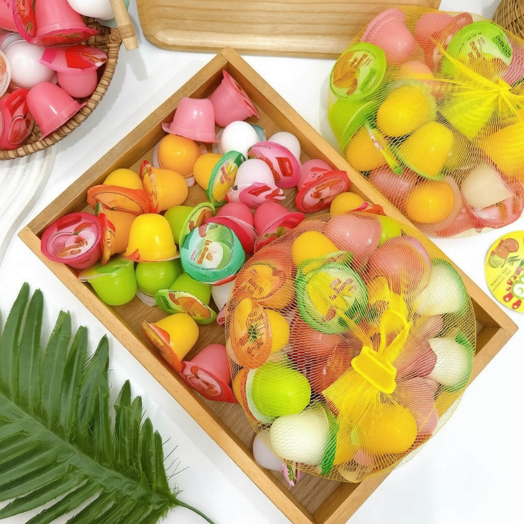 Thạch rau câu Perky - Tiên An Food - hương trái cây túi 600g thơm mát hàng chính hãng, đồ ăn vặt hot