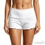 MAPLEPOET-Quần short có gân dành cho nữ Váy thường ngày Viền gấp lưng Quần short Mini co giãn