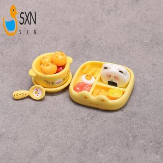 Bộ đồ chơi hộp cơm trưa hoạt hình Mini - Quả cơm nhỏ Mô phỏng thực phẩm cho trẻ em Nhà chơi