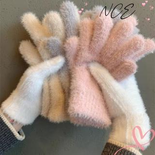 Găng Tay Lông Ấm Áp Mùa Đông, Nhuộm Chồn Sang Trọng và Chống Lạnh Hiệu Quả