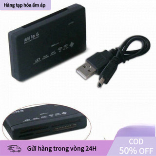 【COD】Bộ chuyển đổi đọc thẻ nhớ tất cả trong một, hỗ trợ Sony Pro-HG, CF - Kết nối USB đến nhiều thiết bị điện tử