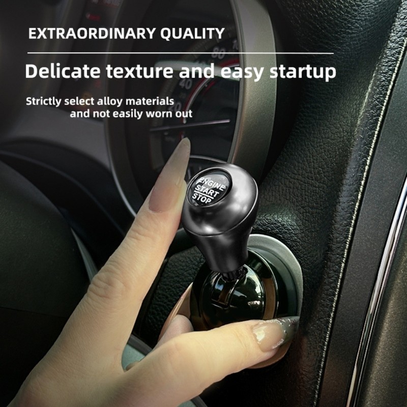 Kellnny Rocker Lever Push to Start Button Rocker Cover cho ô tô Nhiều màu lựa chọn Thiết kế tiện dụng