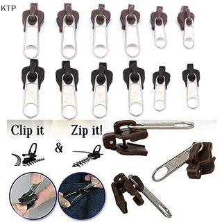[KTP] 6 cái Bộ dụng cụ sửa chữa khóa kéo tức thời phổ thông có khóa kéo thay thế cho may tự làm