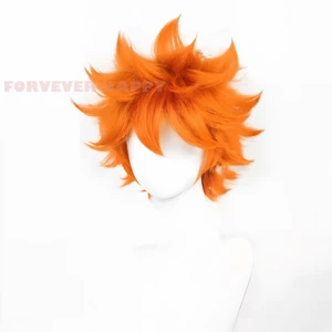 Tóc Giả Cosplay Lông Tơ Ngắn Màu Cam - Hinata Shoyo Anime Halloween Trang Phục Đảng