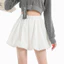 Đen Lông Tơ Bud Culottes Nữ 2025 Thiết Kế Eo Cao Quần Ống Rộng Ôm Hơn Nhìn Chữ a Váy 5.12