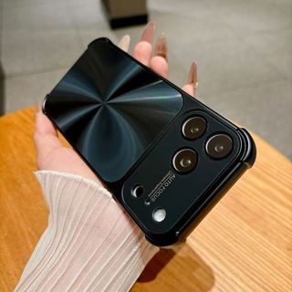 Ốp Điện Thoại Laser Chống Rơi Bốn Góc Sang Trọng Tương Thích Cho iPhone 11 XR Thay Đổi Sang 17 Pro Ốp Lưng Cứng Chống Sốc
