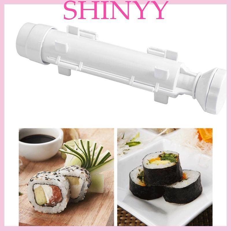 SHI Hình Ống Hình Trụ Sushi Cuộn Máy Làm Bazookas Khuôn Vui Vẻ Tương Tác Gia Đình Nấu Ăn Taks Đồ Ăn Nhẹ Tốt Cho Sức Khỏe Preparatio