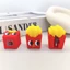 GETVOW French Fries Sharpener, Đồ dùng học sinh Máy mài bút chì sáng tạo, Văn phòng phẩm vui nhộn Phim hoạt hình Sinh viên mài lớp học