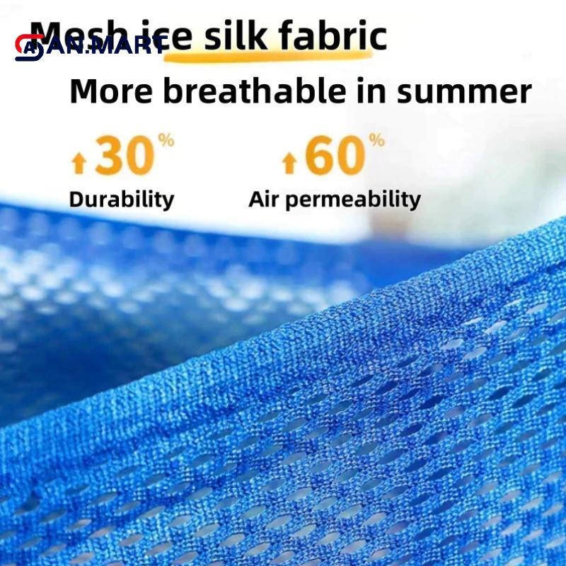 AN.MART Đi Bộ Đường Dài Ngoài Trời Duyan Ice Silk Hammo 180KG Cắm Trại Có Thể Gập Lại Võng Du Lịch Có Túi Bảo Quản VN