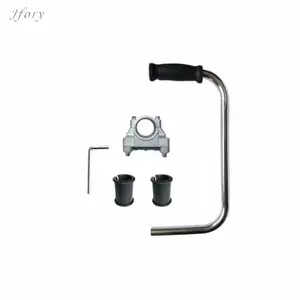 Jfory Tông đơ cắt cỏ bằng nhôm Tay cầm phụ trợ Tay cầm thoải mái đa năng cho dụng cụ cầm tay sân vườn