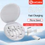 Hộp Bảo Quản Đa Năng 60W Sạc Nhanh Loại C Cáp Dữ Liệu Di Động Nhiều Giao Diện Đế Điện Thoại Thẻ SIM Đẩy Pin Hộp Bảo Quản Truyền Dữ Liệu