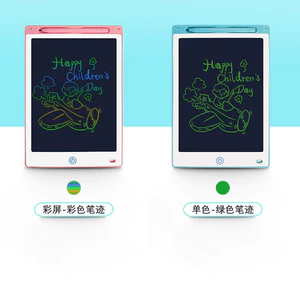 Máy tính bảng giáo dục trẻ em Xóa một cú nhấp chuột Quà tặng sinh nhật Máy tính bảng viết LCD Bảo vệ mắt Tấm đồ họa điện tử CRAP