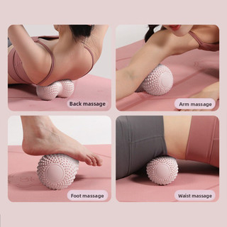 Quả Bóng Massage Đậu Phộng Cho Plantar Fasciitis Thiết Kế Di Động Để Phục Hồi Trên Đường Đi Tập Gym Tại Nhà Khăn Sâu Trị Liệu Vật Lý