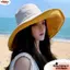 Mũ xô NORDICLIFE, Mũ đi biển di động vành lớn, Mũ chống nắng hai mặt có thể gập lại mùa xuân mùa hè dành cho nam giới