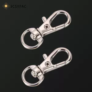 JCSYFAC 10 Chiếc Mini Hợp Kim Nhôm Móc Khóa Làm Snap Lò Xo Kẹp Móc Carabiner Bule Mới