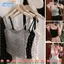 Áo Tank Mùa Hè EBINLANDS, Có Áo Bra Pad Kawaii Cami Áo Sơ Mi, Quần Lót Không Tay Dây Áo Vest Corset Cho Nữ