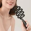 EBINLANDS Lược Cong Lớn Rỗng, Lược Tạo Kiểu Lông Mềm Bằng Nhựa, Lược Massage Da Đầu Chống Tĩnh Điện Thời Trang Salon