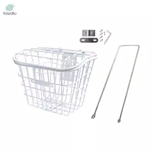 Xe Đạp Trước Giỏ Chó Phụ Kiện Tàu Sân Bay Xe Đạp Dung Tích Lớn Pannier Giỏ