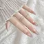 Bầu Không Khí Đá Thoáng Mát Trong Suốt Nhấp Nháy Kim Cương Mắt Mèo Tím Gradient Làm Trắng Nhẹ Nhàng Hoàn Thành Làm Móng Tay Đeo Móng Tay