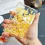 Kexiyan tự làm Epoxy chảy gai dầu Lá bạch quả Sequins Lá làm móng tay Trang trí thủ công Làm đầy sequins