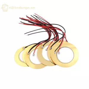 Ge 10 CÁI 35mm Piezo Elements còi Cảm biến âm thanh Đĩa trống kích hoạt + dây đồng n