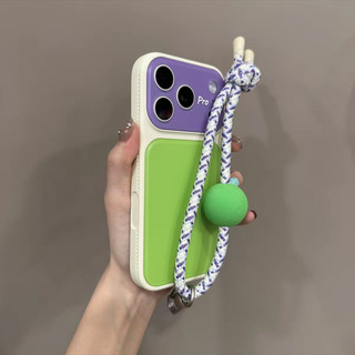 Ốp điện thoại di động cửa sổ lớn họa tiết da tương phản cho iPhone17 16 15 14 13 Pro Max bảo vệ camera chống sốc chống rơi mặt sau cứng