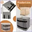 Vỏ ngoài trời Bee Hive 5 lớp có thể điều chỉnh chống thấm nước Vỏ cách nhiệt tổ ong Dụng cụ làm ấm cho sân sân mueadsyvn