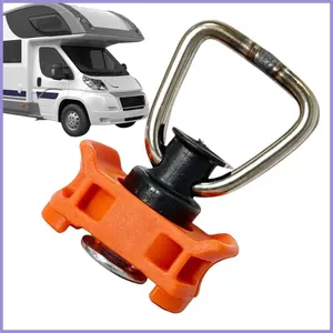 Lắp đinh tán cho L Track Heavy Duty RV Lắp L Track Tie Down Ring cho RV Xe tải Giường Trailer Kiểm soát hàng hóa mueadsyvn