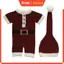 KIN 2 Chiếc Sơ Sinh Đạo Cụ Chụp Ảnh Móc Trang Phục Cho Bé Romper Mũ Bộ Trẻ Sơ Sinh Ảnh Beanies Nắp Áo liền quần Bodysuit