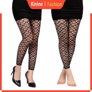 KIN Nữ Eo Quần Fishnet Vớ Quần Legging Quần Lót Quần Lót Quần