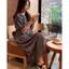 Mùa hè thường ngày dáng rộng Kích thước lớn Bao bụng Over-the-Knee eo hẹp thon gọn hơn T @