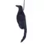 Giả Crow Giả Decoy Raven 12 Inch Handmade Nhân Tạo Chim Mẫu Cho Halloween Đạo Cụ Bãi Cỏ jiwvn