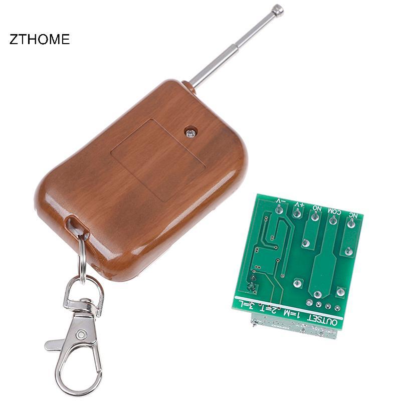 Bộ thu công tắc điều khiển từ xa rơle không dây ZTHOME DC 12v 1 kênh có bộ phát HOT