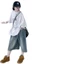Áo thun nữ màu trắng mùa hè phiên bản Hàn Quốc dành cho trẻ em In hình hoạt hình Loose Top