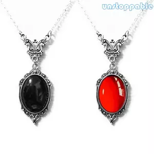 Unstop * Thạch Anh Đen Charm Choker Dây Xích Đá Quý-Pendant Vòng Cổ Trang Sức Nữ