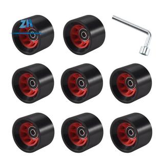 8Pack 95A 58mmx39mm, Bánh xe trượt patin trong nhà, Bánh xe chống mài mòn PU Phụ kiện trượt patin hai tầng